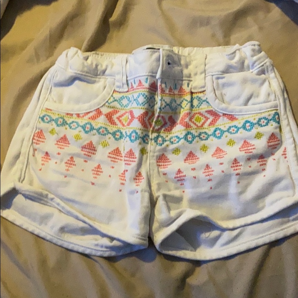 White Shorts
